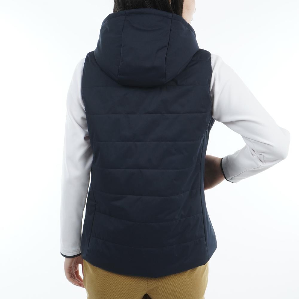 トミー ヒルフィガー ゴルフ（TOMMY HILFIGER GOLF）（レディース）ゴルフウェア 中綿 キルトベスト THLA581-NVY