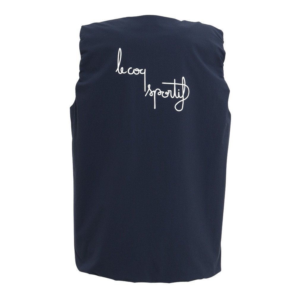 ルコックスポルティフ（lecoqsportif）（レディース）ゴルフウェア 防寒 ウォームベスト LG5FVE00L NV00