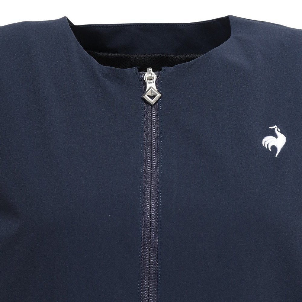 ルコックスポルティフ（lecoqsportif）（レディース）ゴルフウェア 防寒 ウォームベスト LG5FVE00L NV00