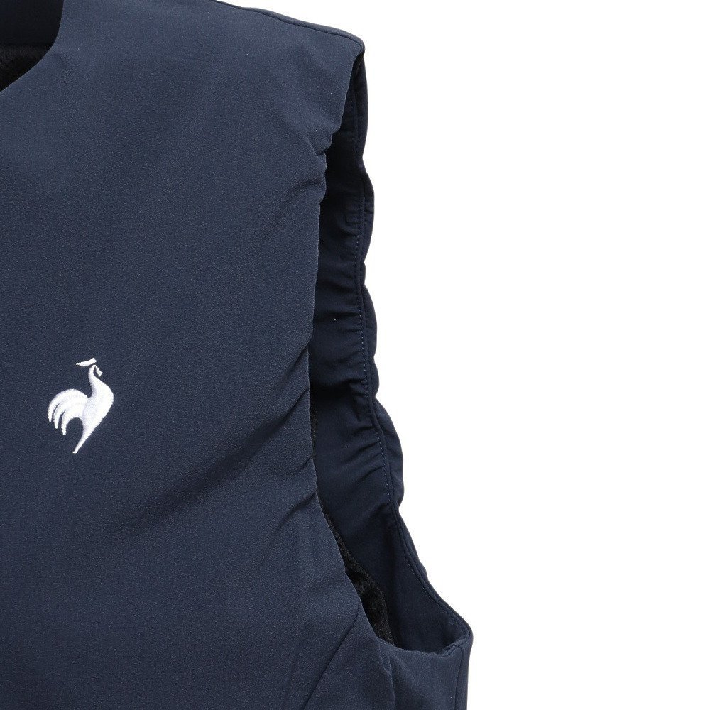 ルコックスポルティフ（lecoqsportif）（レディース）ゴルフウェア 防寒 ウォームベスト LG5FVE00L NV00