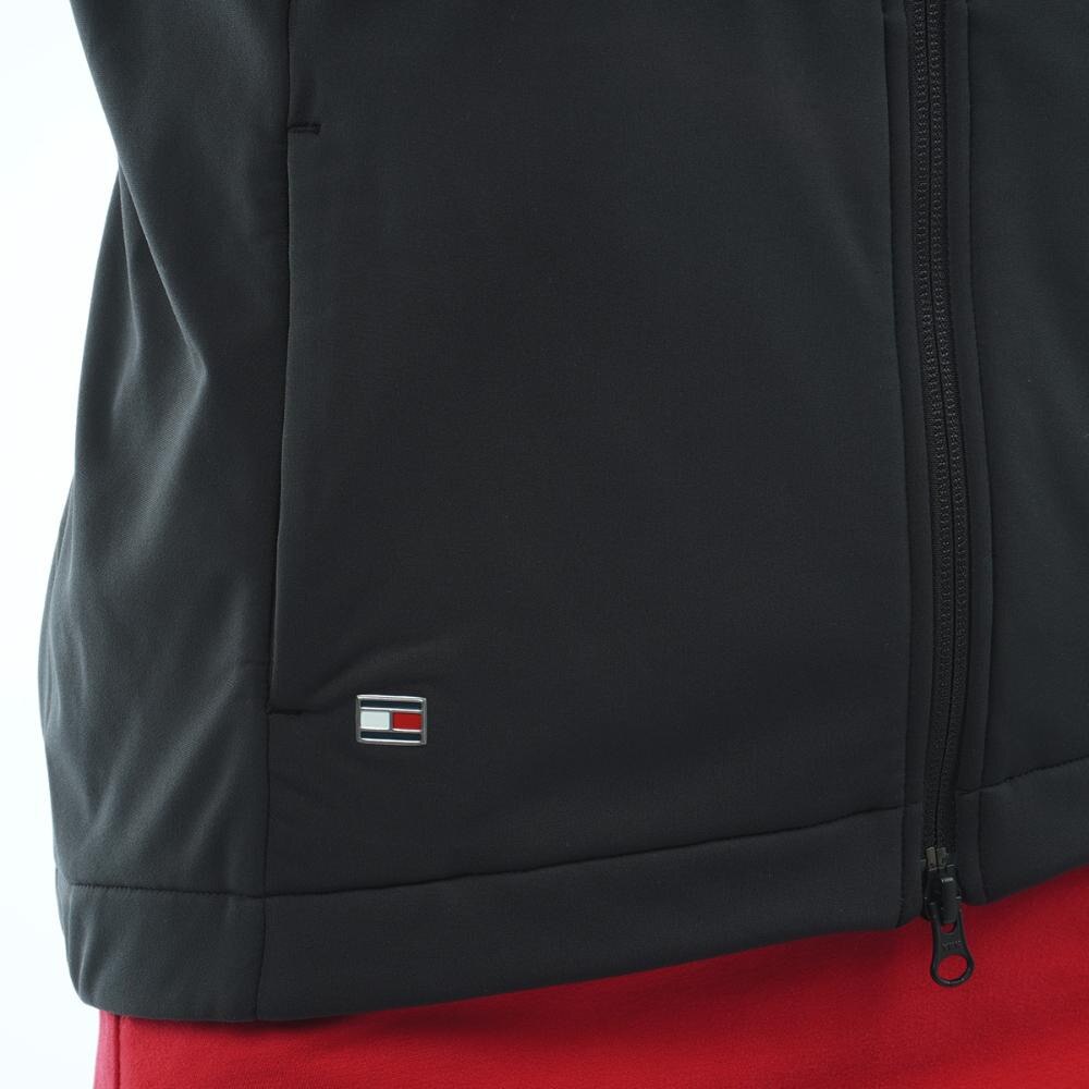 トミー ヒルフィガー ゴルフ（TOMMY HILFIGER GOLF）（レディース）ゴルフウェア アウター ハイブリット ダウンベスト THLA244-BLK★★★