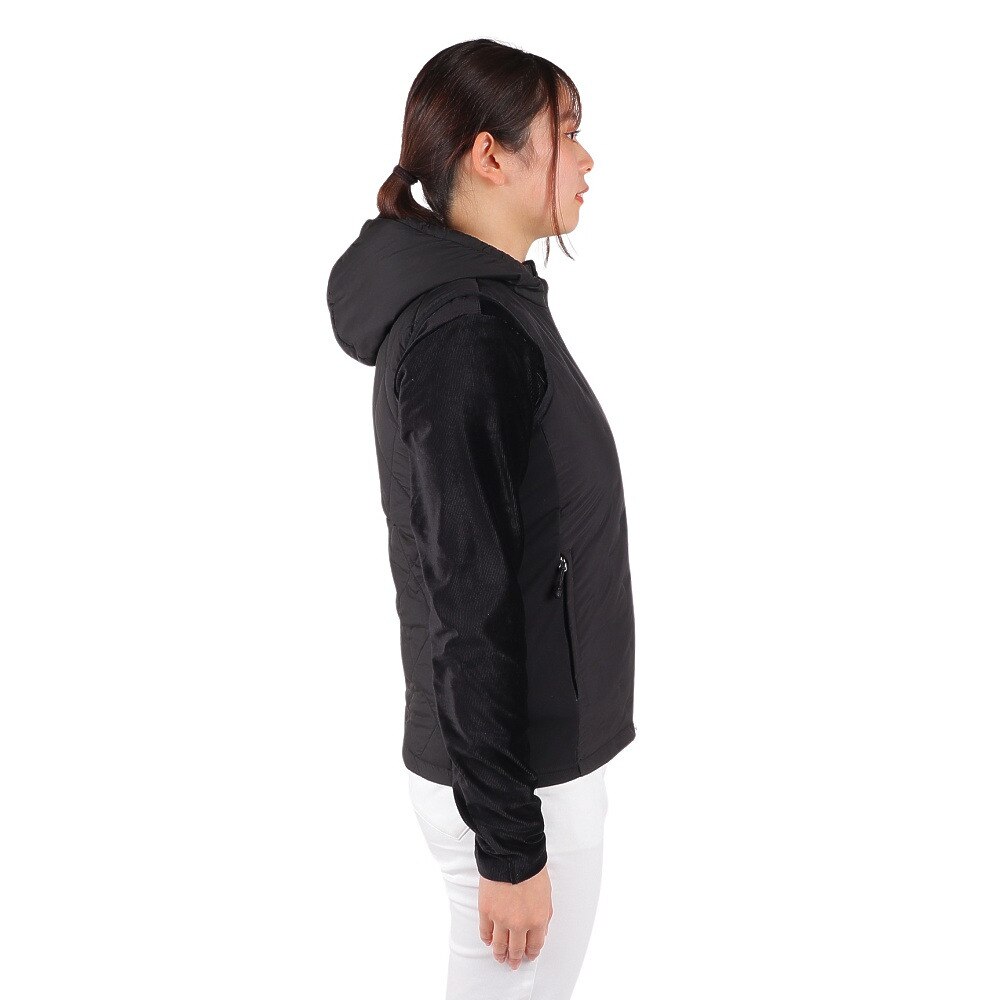 トミーアーマー（Tommy Armour）（レディース）ゴルフウェア アウター 防寒 防風 吸湿発熱 保温 撥水 ムーブダウンフードベスト TATS22F050039 BLK★★★