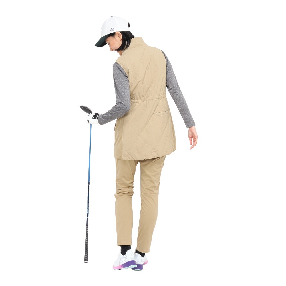 フィドラ（FIDRA）（レディース）ゴルフウェア 吸湿発熱 中綿ロングべ