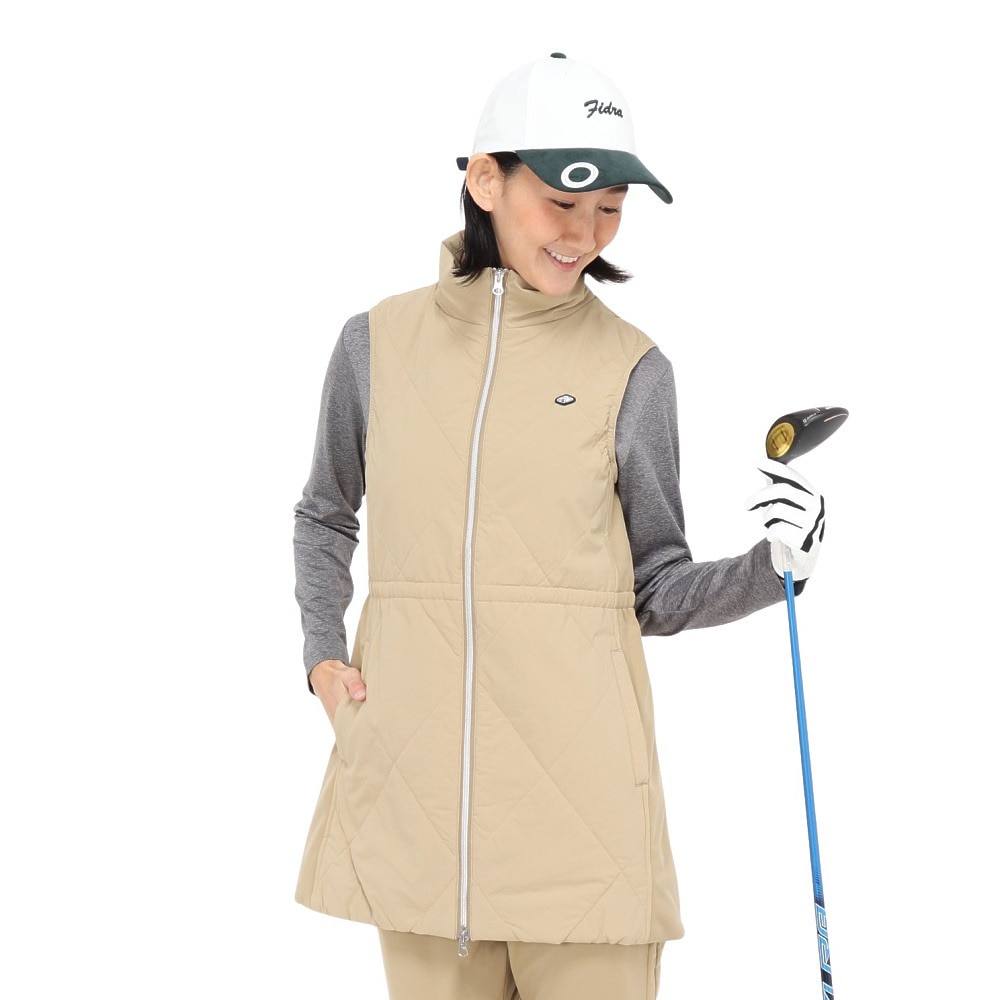 フィドラ（FIDRA）（レディース）ゴルフウェア 吸湿発熱 中綿ロングべ