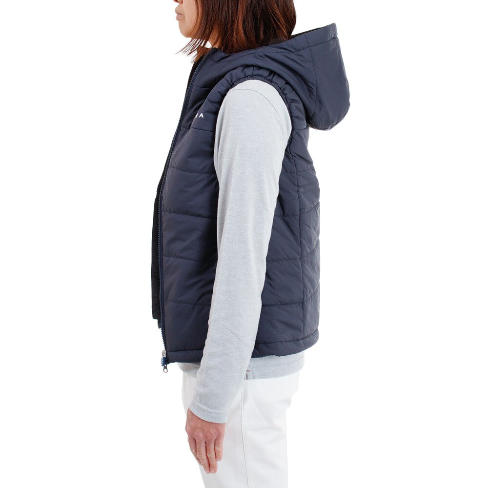 フィドラ（FIDRA）（レディース）ゴルフウェア ジャケット アウター CROSS HEAT ベスト FD5LUK21 NVY★★★