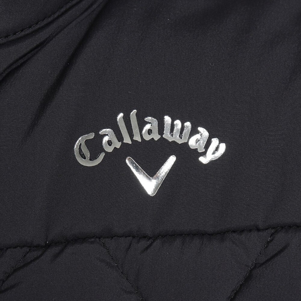 キャロウェイ（CALLAWAY）（レディース）ゴルフウェア アウター 防寒 撥水 軽量 薄手 ストレッチタフタフルジップダウンベスト C22216202-1010