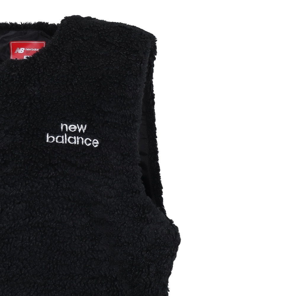 ニューバランス（new balance）（レディース）ゴルフウェア アウター フルジップ ボアベスト 012-5258501-010