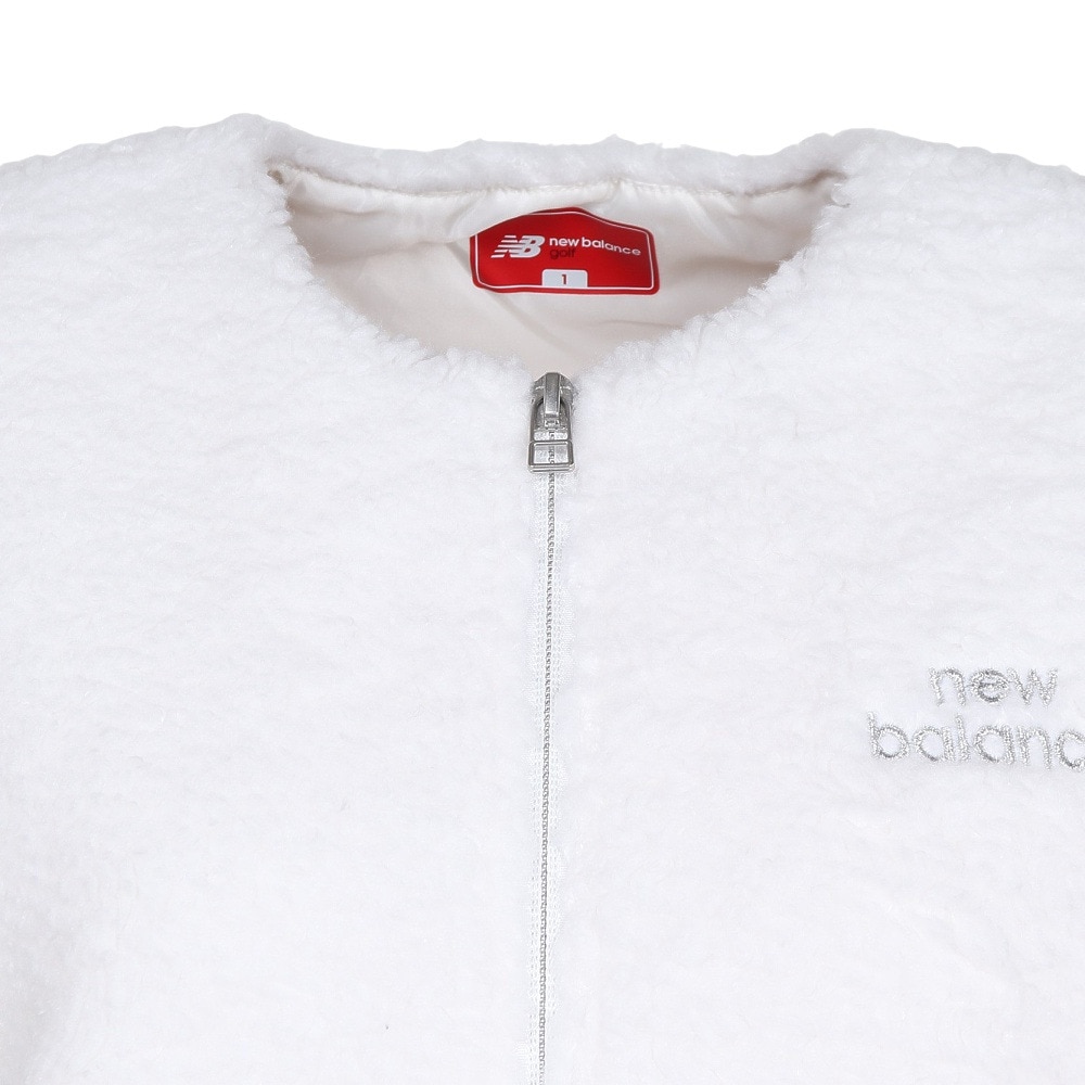 ニューバランス（new balance）（レディース）ゴルフウェア アウター フルジップ ボアベスト 012-5258501-030