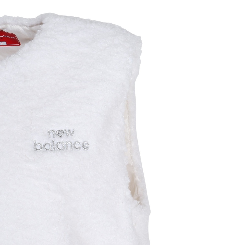 ニューバランス（new balance）（レディース）ゴルフウェア アウター フルジップ ボアベスト 012-5258501-030