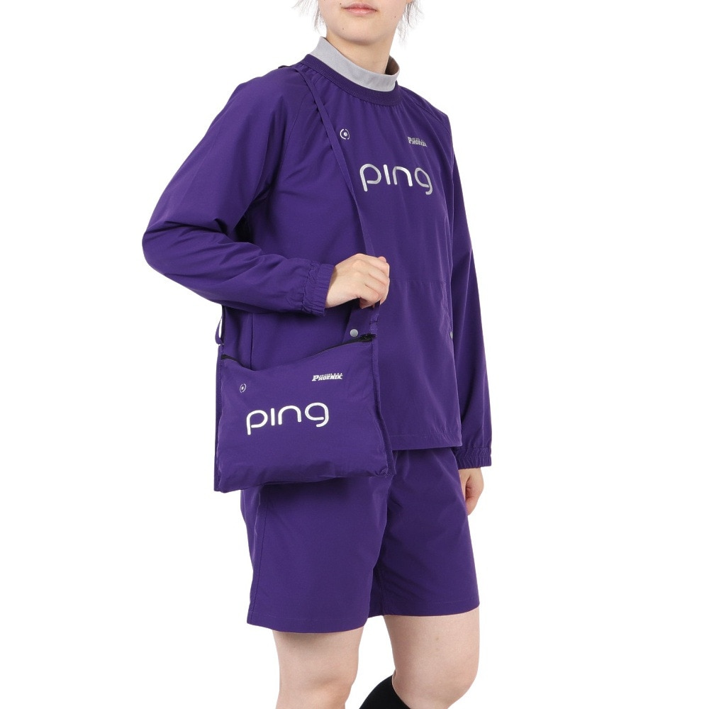 ピン（PING）（レディース）ゴルフウェア スニードジャック×ショートパンツ 上下セット 622-5220802-080