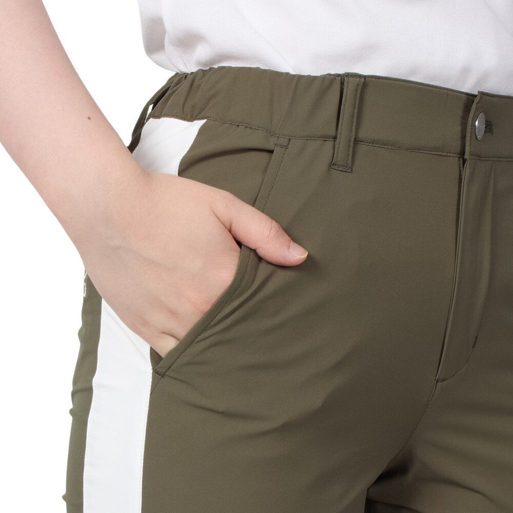 ROSASEN（レディース）ゴルフウェア 4WAYストレッチ  接触冷感 A-Line 耐久撥水ロングパンツ 048-76311-027