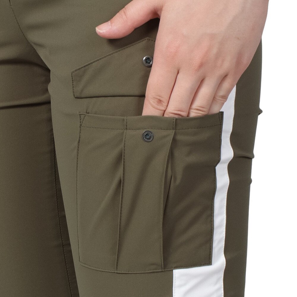 ROSASEN（レディース）ゴルフウェア 4WAYストレッチ  接触冷感 A-Line 耐久撥水ロングパンツ 048-76311-027