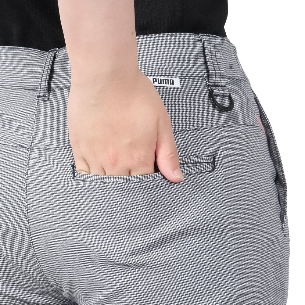 プーマ（PUMA）（レディース）ゴルフウェア Wハイパーストレッチ チドリ スリムテーパードパンツ 539405-02
