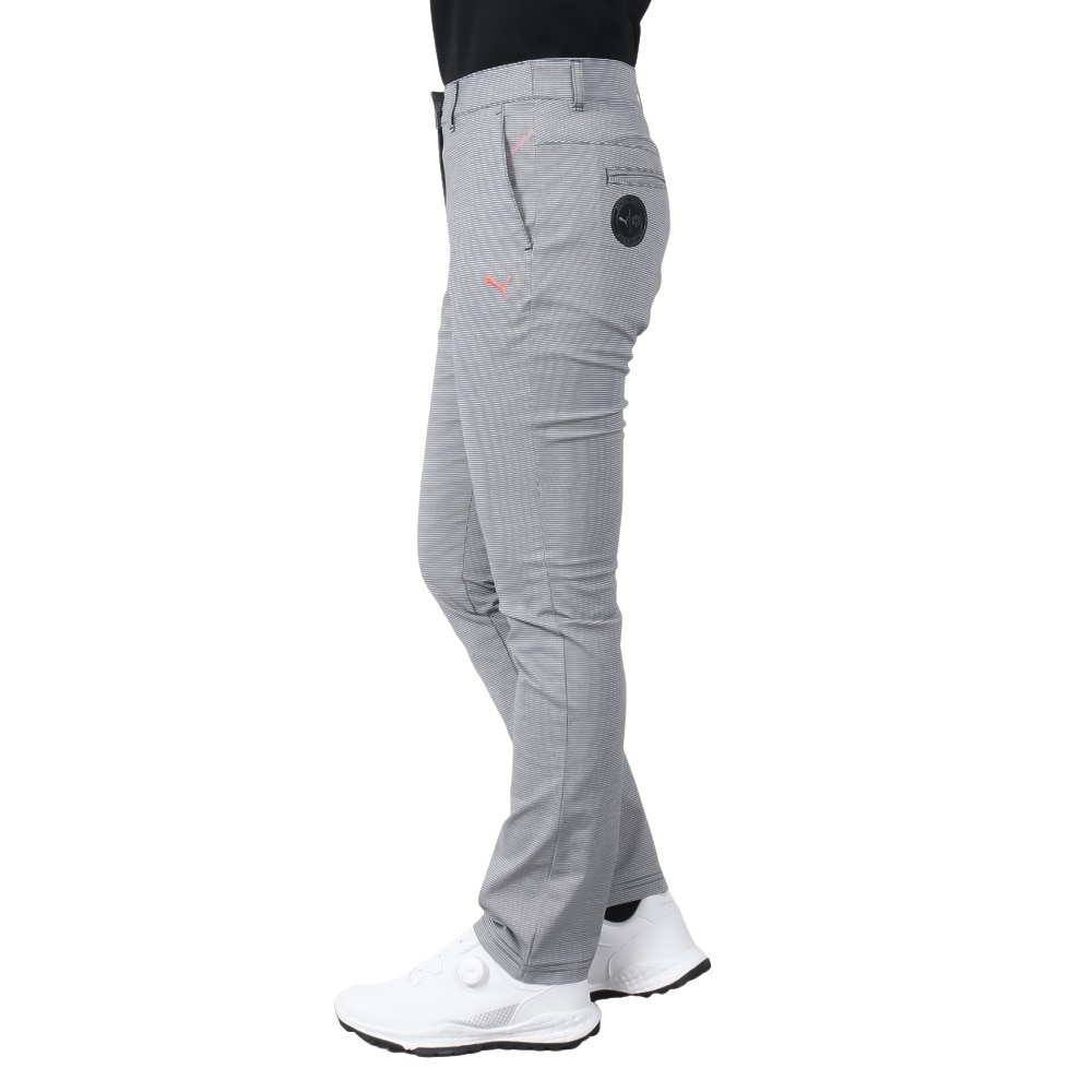 プーマ（PUMA）（レディース）ゴルフウェア Wハイパーストレッチ チドリ スリムテーパードパンツ 539405-02