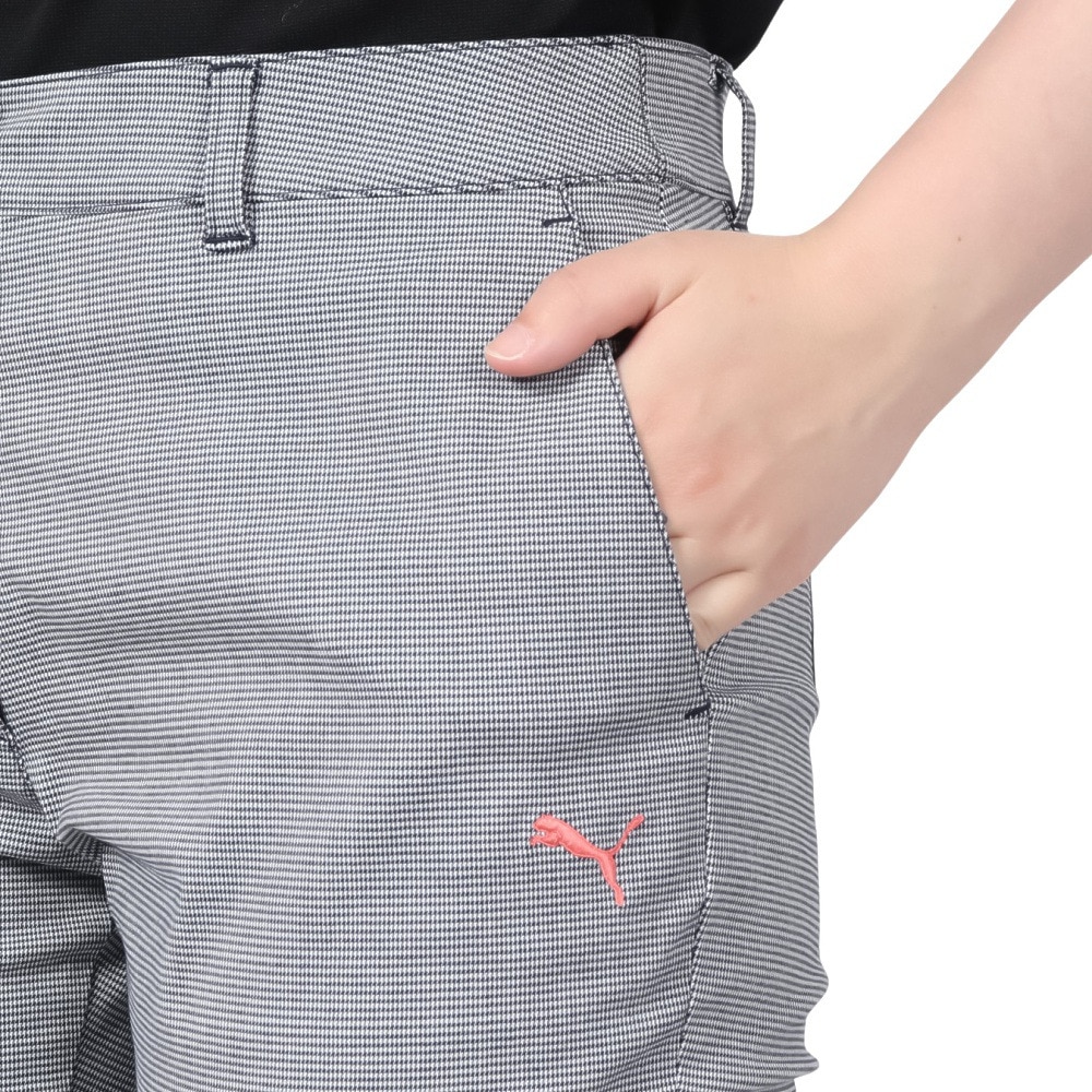 プーマ（PUMA）（レディース）ゴルフウェア Wハイパーストレッチ チドリ スリムテーパードパンツ 539405-02