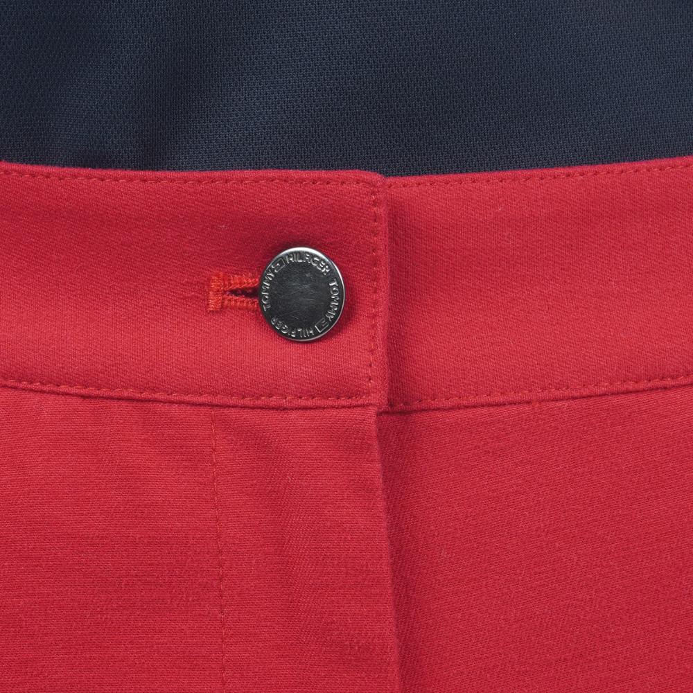 トミー ヒルフィガー ゴルフ（TOMMY HILFIGER GOLF）（レディース）ゴルフウェア ベーシック ロングパンツ THLA270-RED