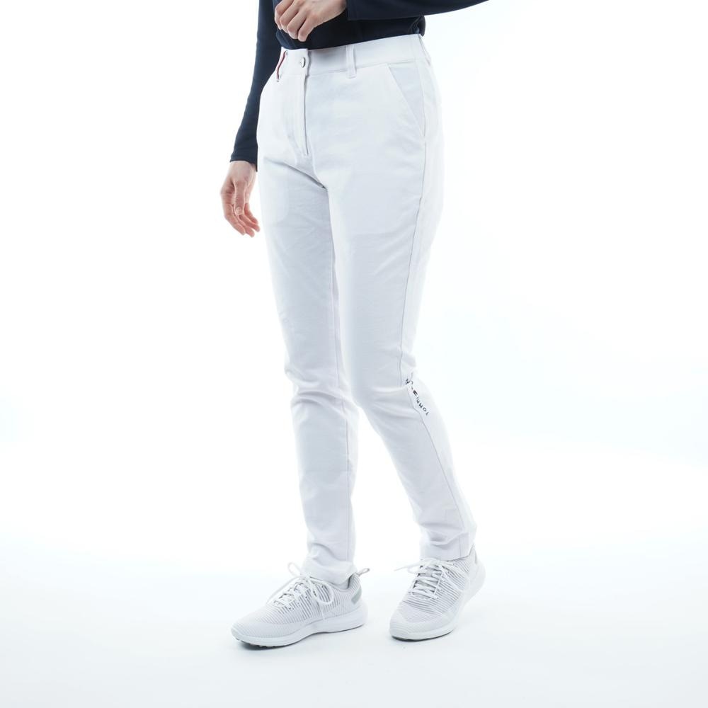 トミー ヒルフィガー ゴルフ（TOMMY HILFIGER GOLF）（レディース）ゴルフウェア ベ-シック ロングパンツ THLA270-WHT