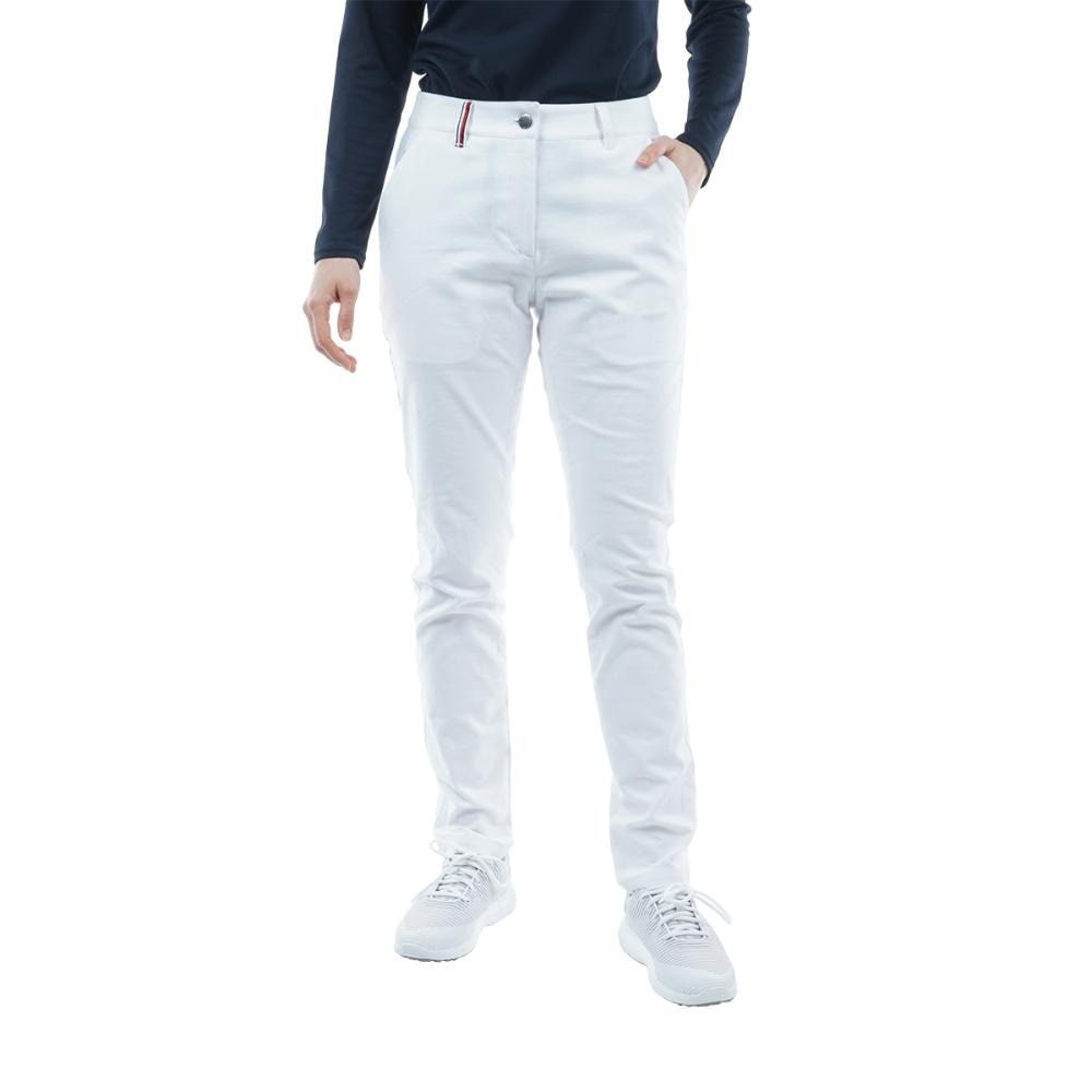 トミー ヒルフィガー ゴルフ（TOMMY HILFIGER GOLF）（レディース）ゴルフウェア ベ-シック ロングパンツ THLA270-WHT