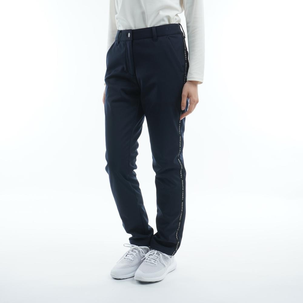 トミー ヒルフィガー ゴルフ（TOMMY HILFIGER GOLF）（レディース）ゴルフウェア 防風 保温 ボンディングパンツ THLA286-NVY