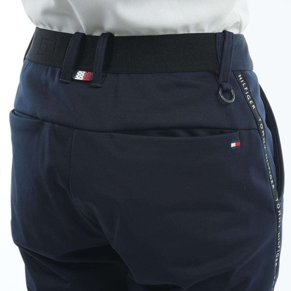 トミー ヒルフィガー ゴルフ（TOMMY HILFIGER GOLF）（レディース）ゴルフウェア 防風 保温 ボンディングパンツ THLA286-NVY