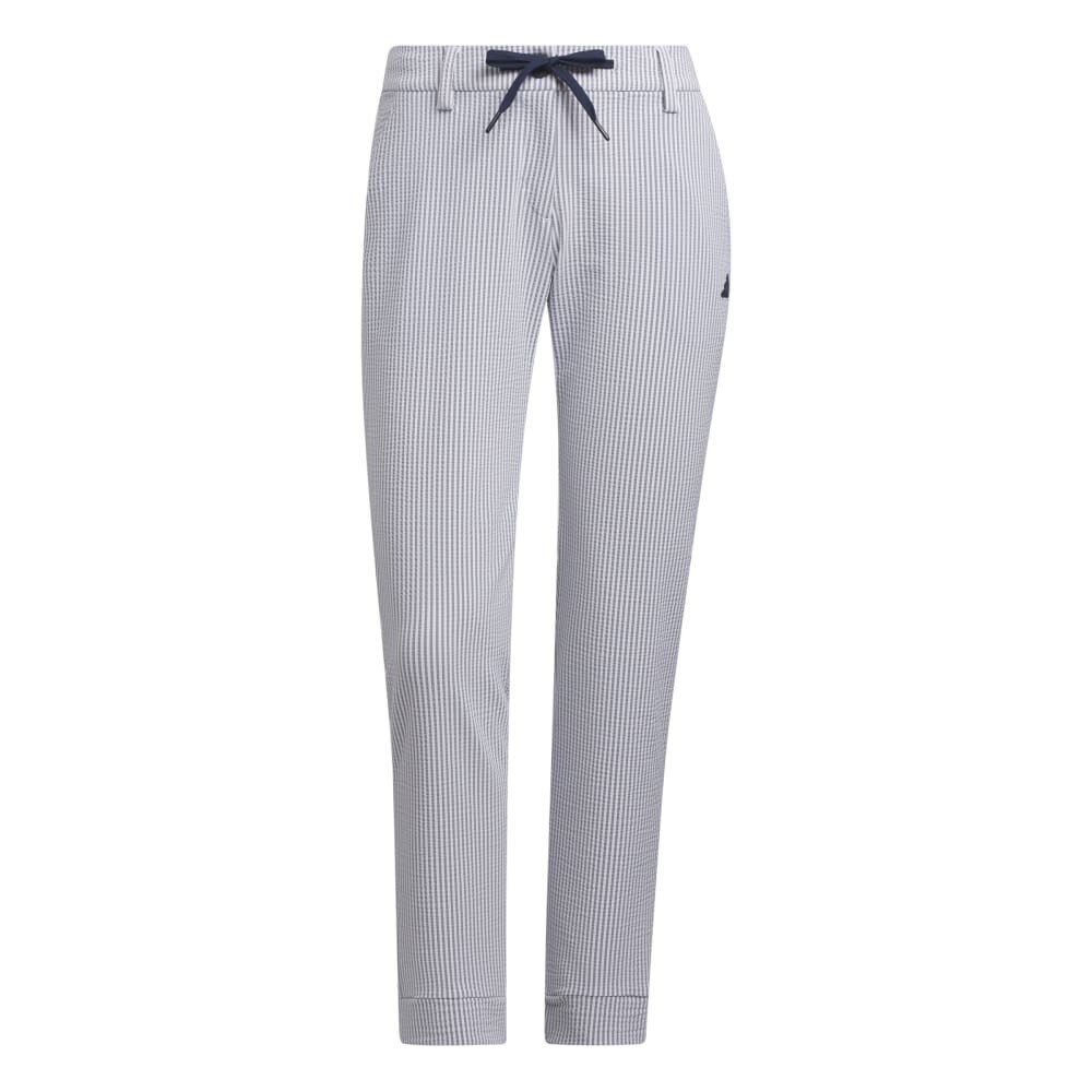 アディダス(adidas)(レディース)ゴルフウェア EX STRETCH シアサッカーアンクルパンツ NMJ42-HS6983WH/NV ゴルフ 用品はヴィクトリアゴルフ ADIDAS アディダス ゴルフ ウェア ボタニカル柄 レディース