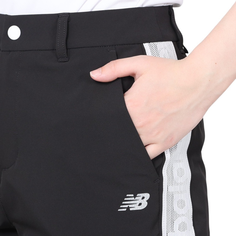 ニューバランス（new balance）（レディース）ゴルフウェア 吸湿 速乾 撥水 テーパード 4WAYストレッチ シャンブレー ロングパンツ 012-3131501-010