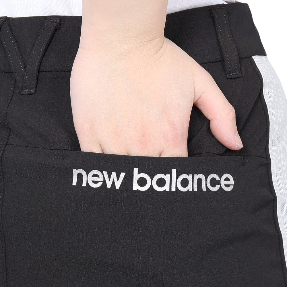 ニューバランス（new balance）（レディース）ゴルフウェア 吸湿 速乾 撥水 テーパード 4WAYストレッチ シャンブレー ロングパンツ 012-3131501-010