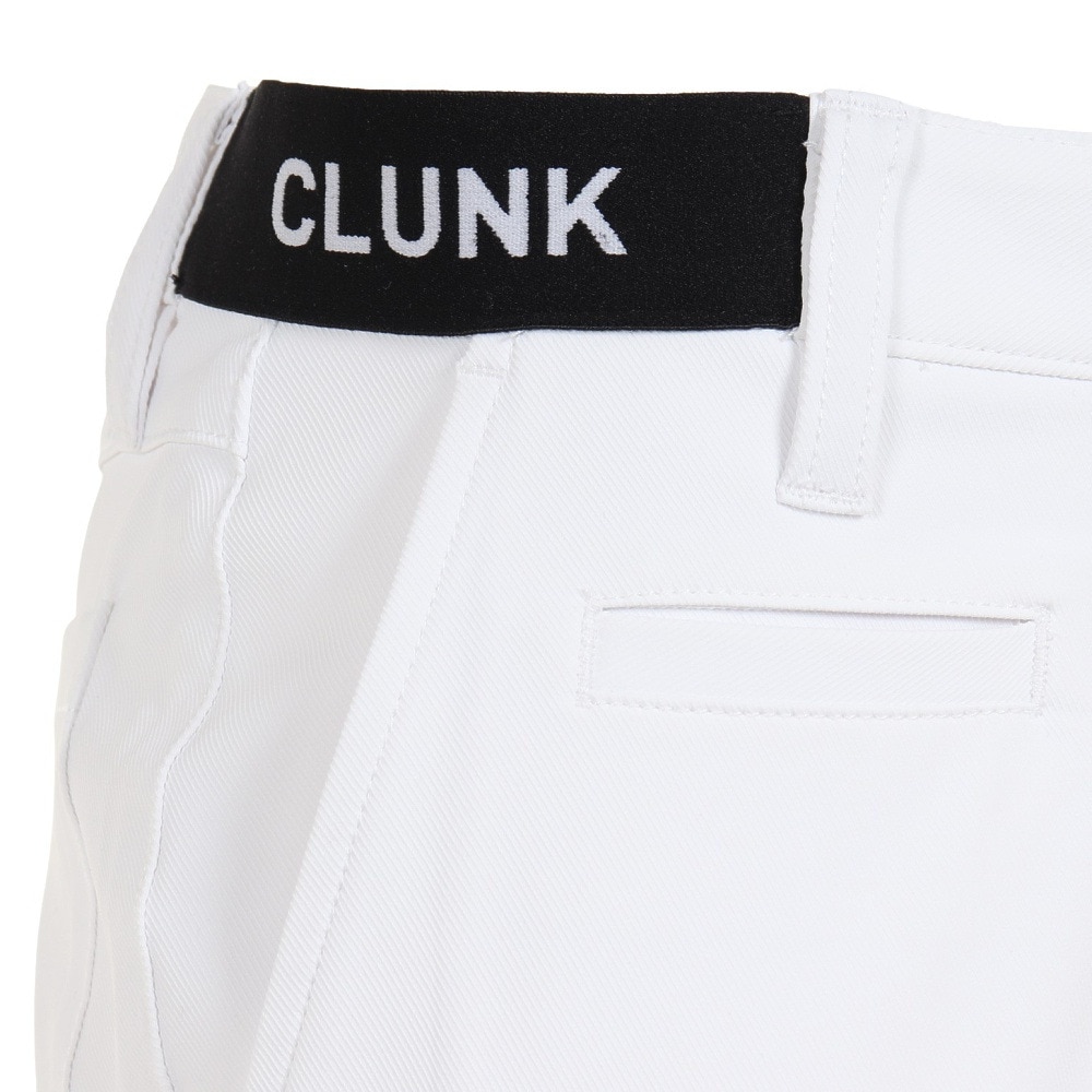 クランク（CLUNK）（レディース）ゴルフウェア 撥水 ストレッチ ストレートパンツ CL5PUD05 WHT