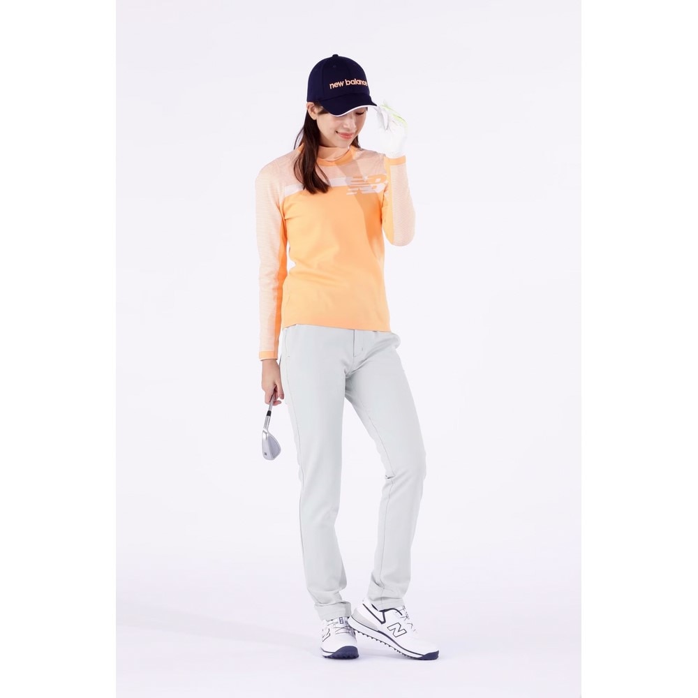 ニューバランス（new balance）（レディース）ゴルフウェア 吸汗速乾 フルダル4WAYストレッチ スリム ロングパンツ 012-3231501-021