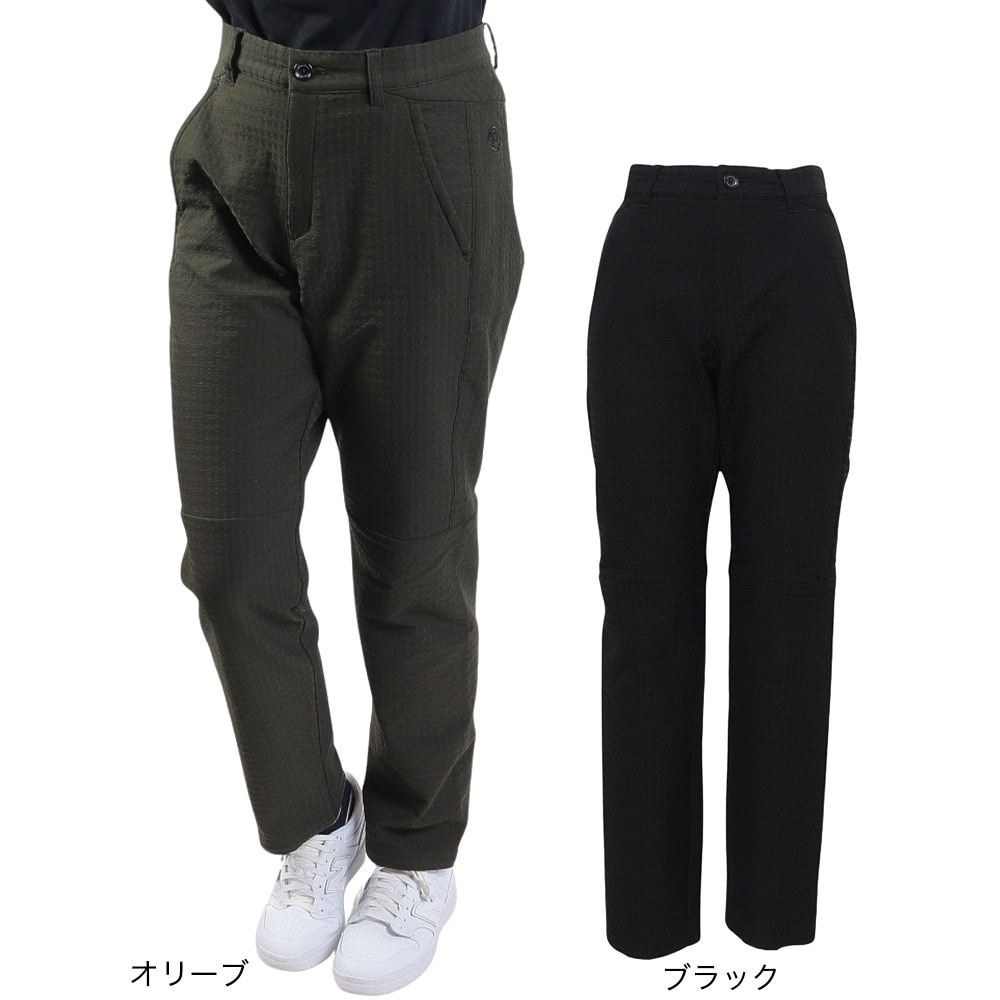 トミーアーマー（Tommy Armour）（レディース）ゴルフウェア 裏起毛 Dobby 3D ロングパンツ TATV23F060013 BLK