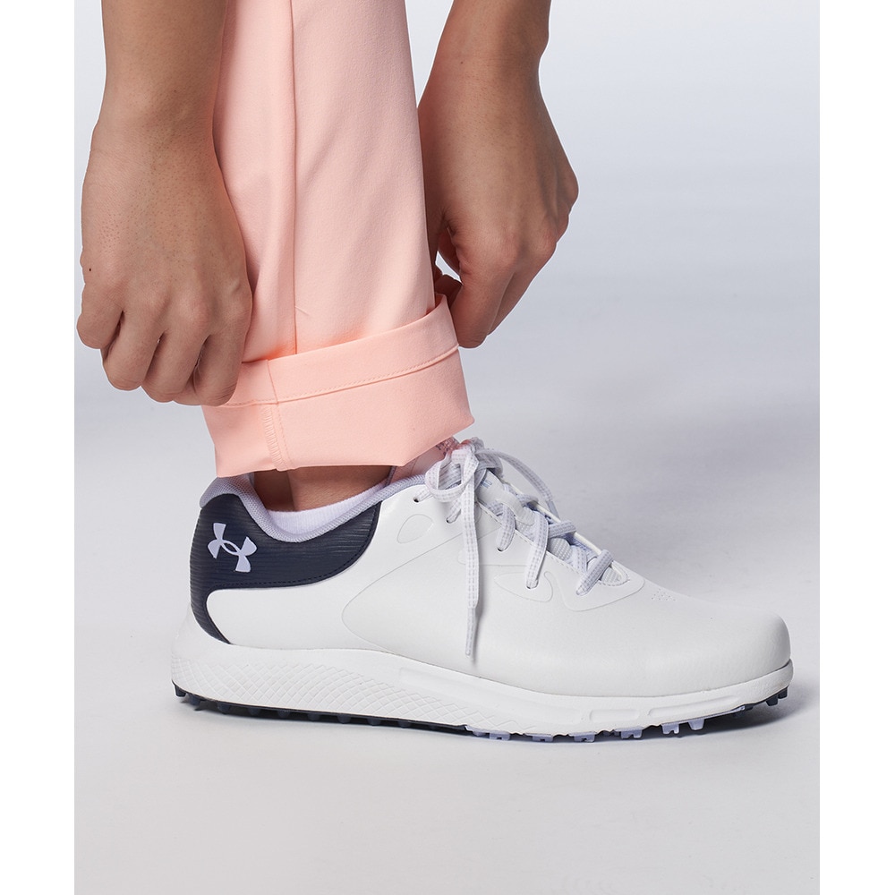 アンダーアーマー（UNDER ARMOUR）（レディース）ゴルフウェア 撥水 軽量 ストレッチウーブン ツイル テーパードパンツ 1384972 845