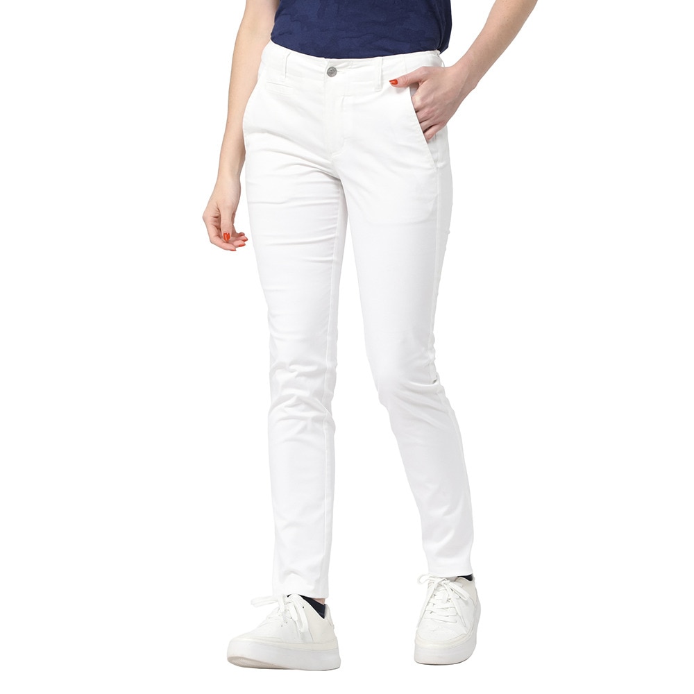 ROSASEN（レディース）ゴルフウェア ロングパンツ リヨセルツイルストレッチパンツ 045-71312-005