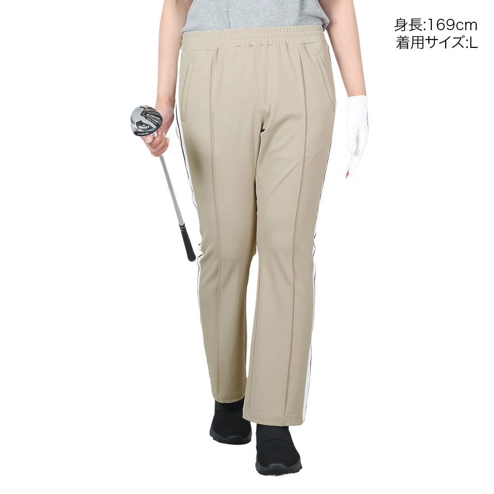 ROSASEN（レディース）ゴルフウェア ロングパンツ 吸水速乾 A-Line トラックスーツパンツ 048-71311-052