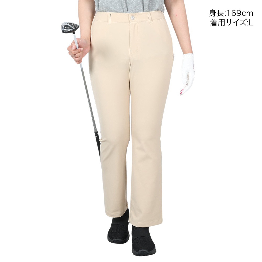 ROSASEN（レディース）ゴルフウェア ロングパンツ A-Line 4WAYストレッチ ナイロンパンツ 048-71312-051