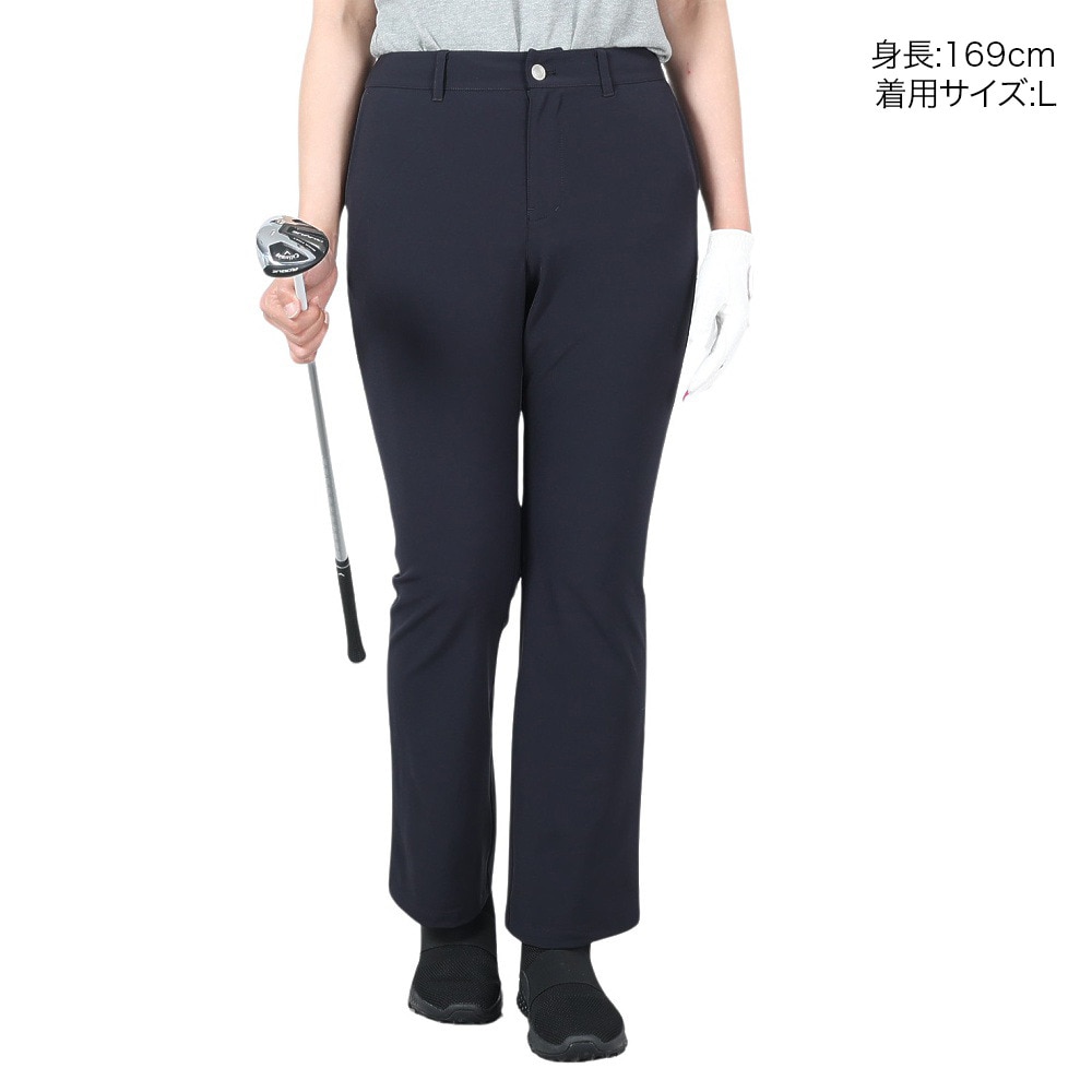 ROSASEN（レディース）ゴルフウェア ロングパンツ A-Line 4WAYストレッチ ナイロンパンツ 048-71312-098