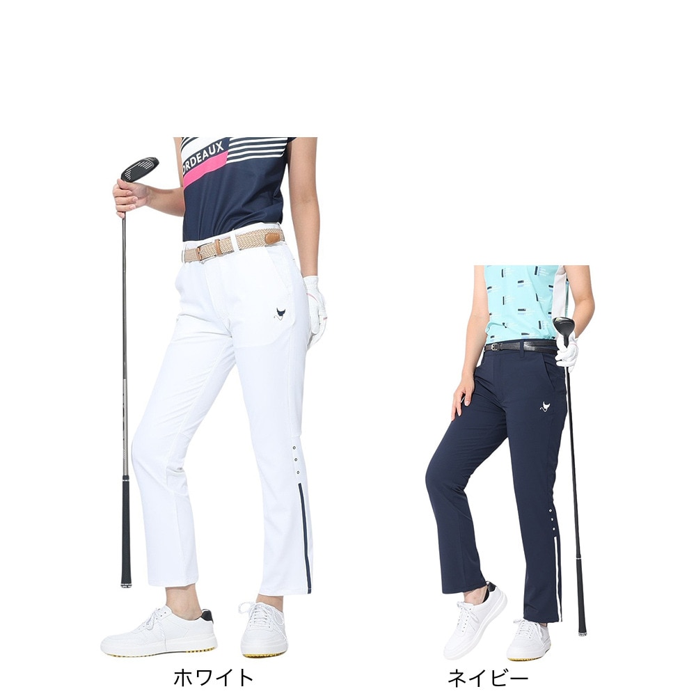 クランク（CLUNK）（レディース）ゴルフウェア ストレートパンツ CL5RUD05 NVY
