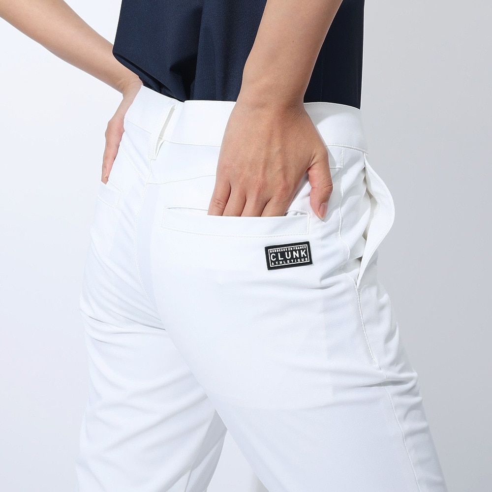 クランク（CLUNK）（レディース）ゴルフウェア ストレートパンツ CL5RUD05 WHT