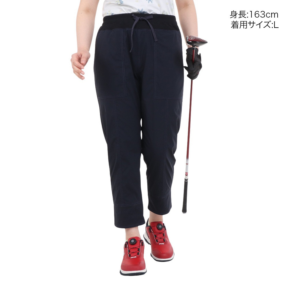 トラヴィスマシュー（Travis Mathew）（レディース）ゴルフウェア ウエストリブ クロップパンツ 7AJ524-4TOS
