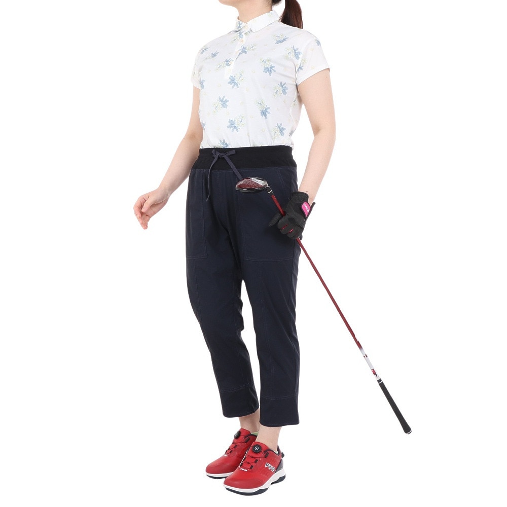 トラヴィスマシュー（Travis Mathew）（レディース）ゴルフウェア ウエストリブ クロップパンツ 7AJ524-4TOS