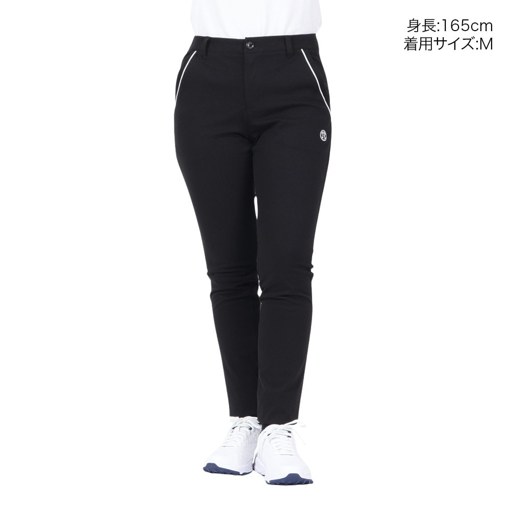 トミーアーマー（Tommy Armour）（レディース）ゴルフウェア ベーシックロングパンツ TATSV24B060105 BLK