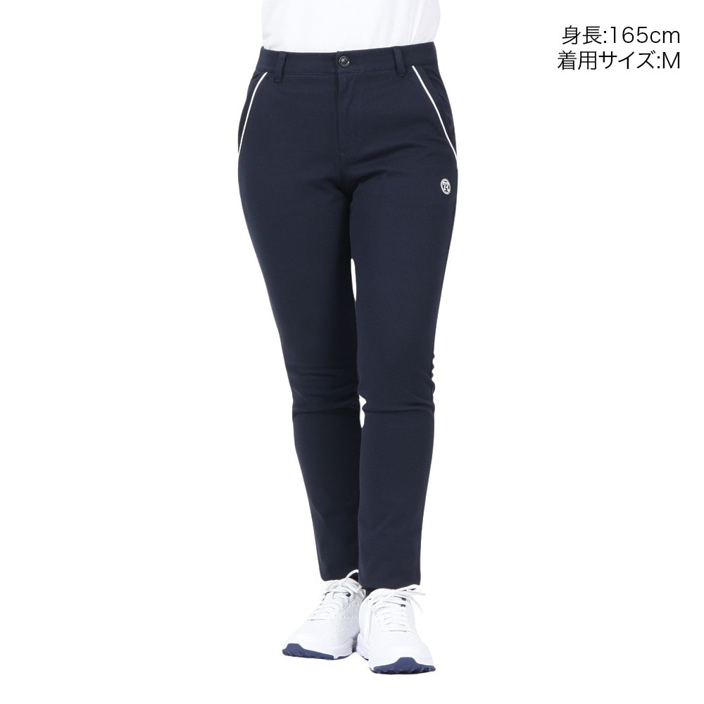 トミーアーマー（Tommy Armour）（レディース）ゴルフウェア ベーシックロングパンツ TATSV24B060105 NVY