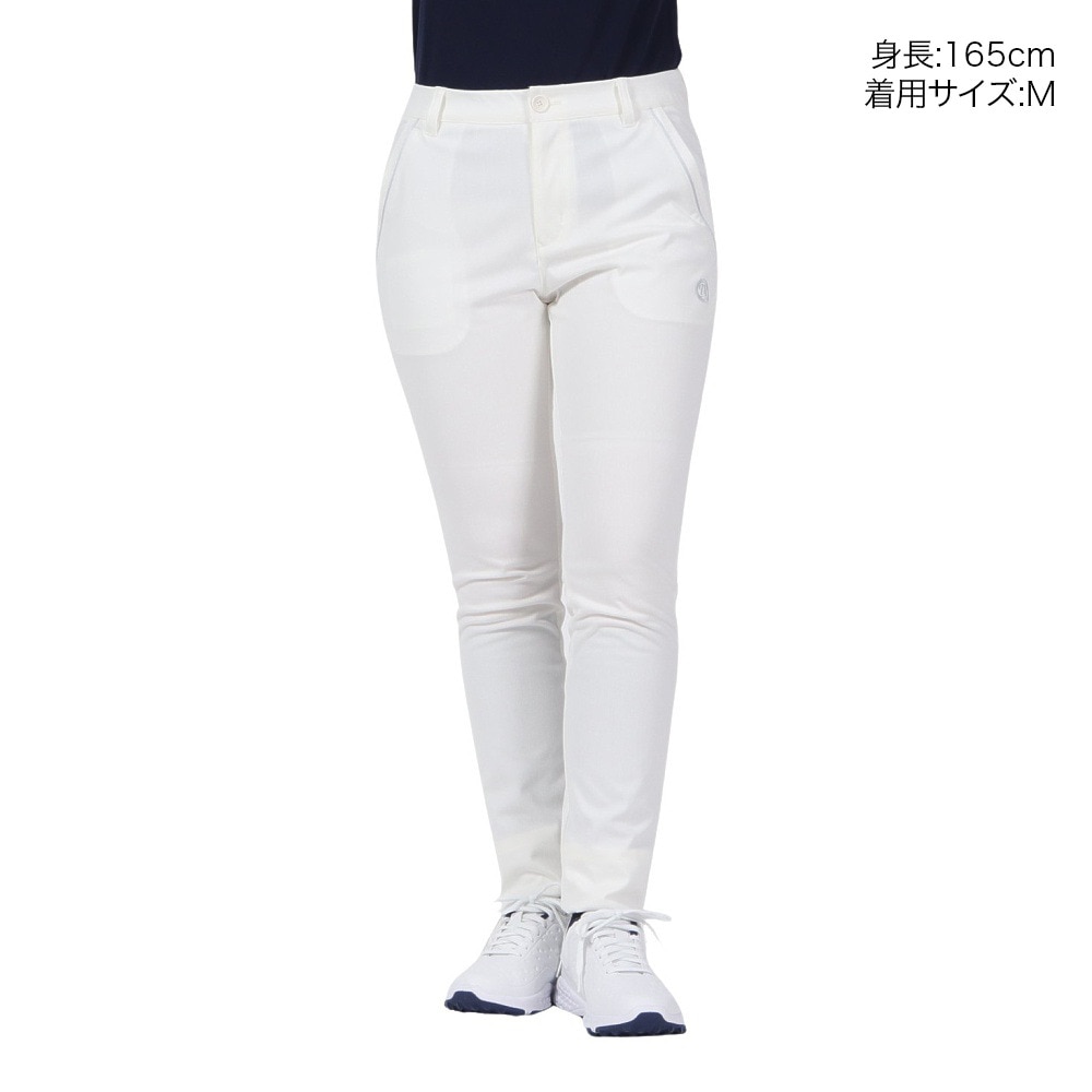 トミーアーマー（Tommy Armour）（レディース）ゴルフウェア ベーシックロングパンツ TATSV24B060105 WHT