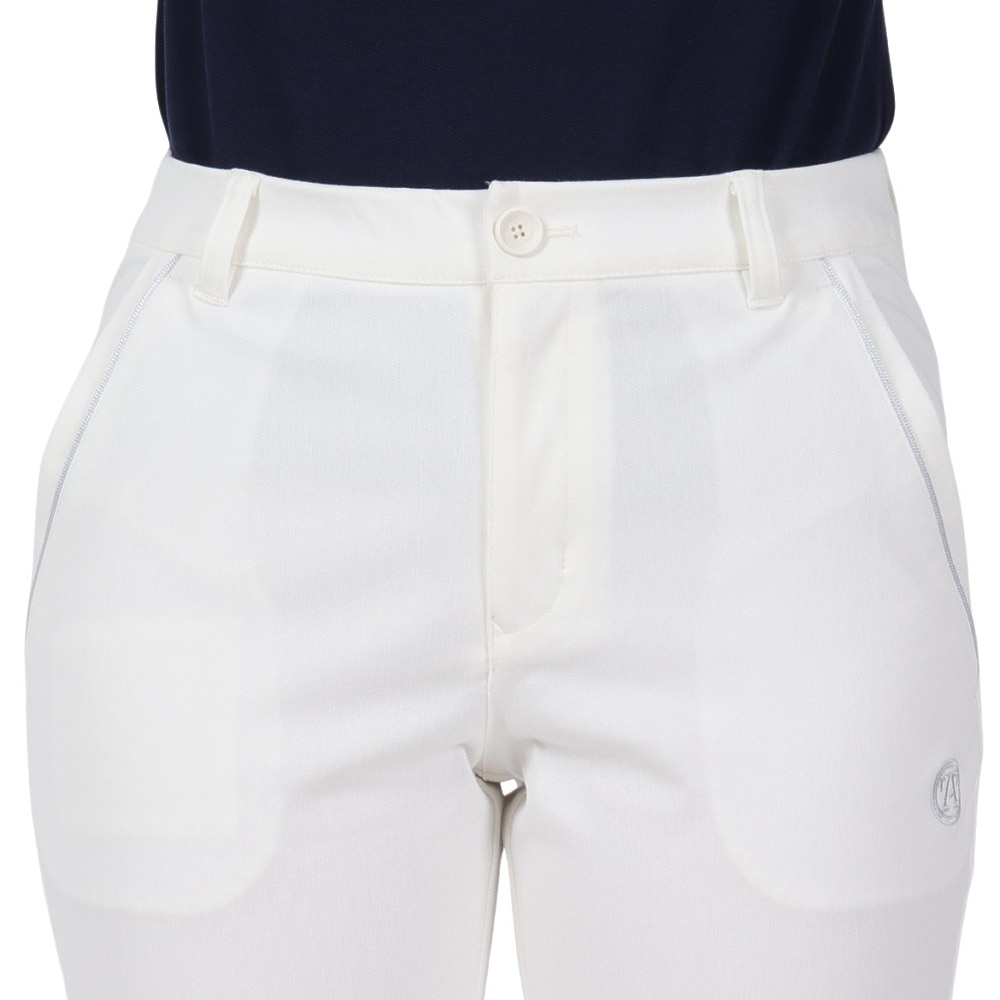 トミーアーマー（Tommy Armour）（レディース）ゴルフウェア ベーシックロングパンツ TATSV24B060105 WHT