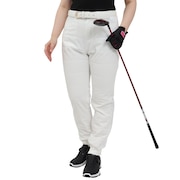 (レディース)ゴルフウェア ストレッチタフタ 裏フリースパンツ 045-72111-005-24AW