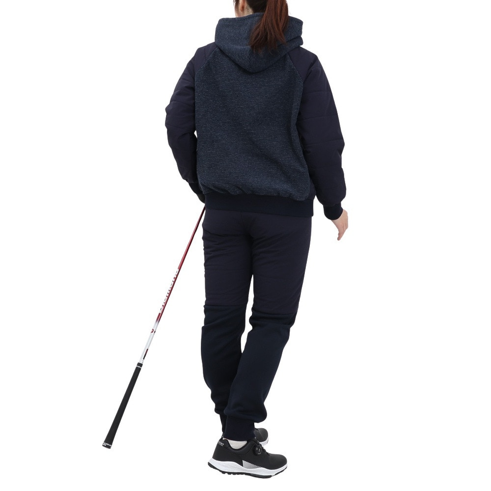 ROSASEN（レディース）ゴルフウェア ストレッチタフタ 裏フリースパンツ 045-72111-098-24AW