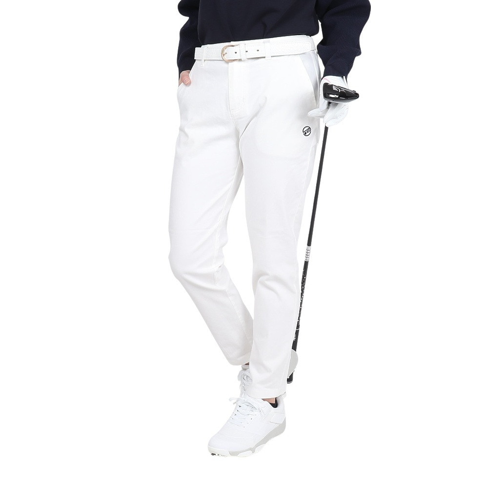 ROSASEN（レディース）ゴルフウェア 定番 チノストレッチパンツ 045-72912-005-24AW