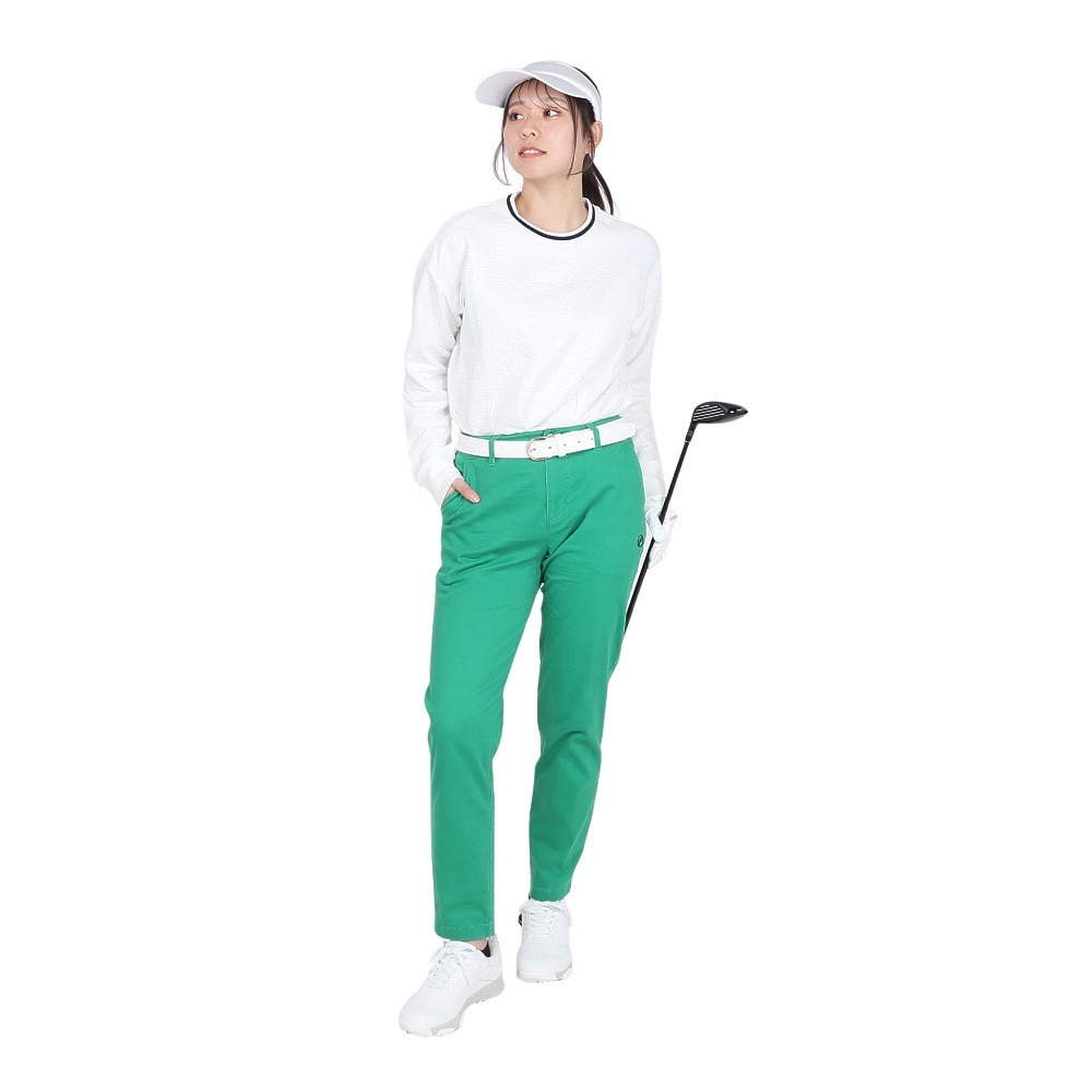 ROSASEN（レディース）ゴルフウェア 定番 チノストレッチパンツ 045-72912-023-24AW