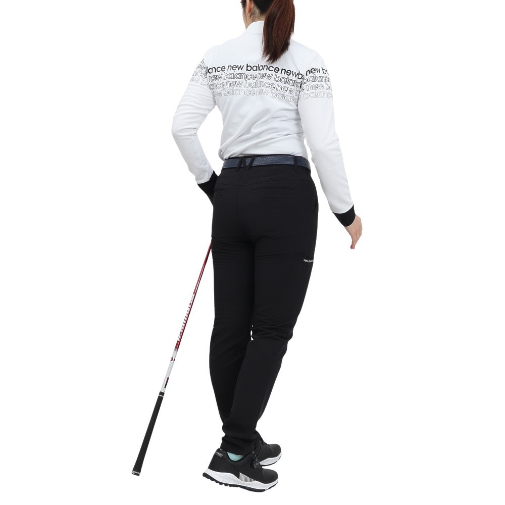 ニューバランス（new balance）（レディース）ゴルフウェア 裏起毛 スリム ロングパンツ 012-4231504-010