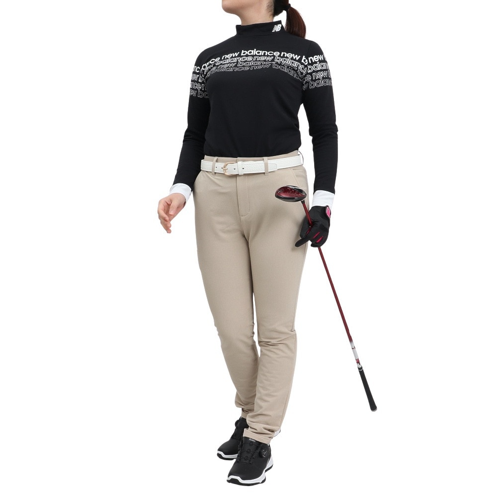 ニューバランス（new balance）（レディース）ゴルフウェア 裏起毛 スリム ロングパンツ 012-4231504-041