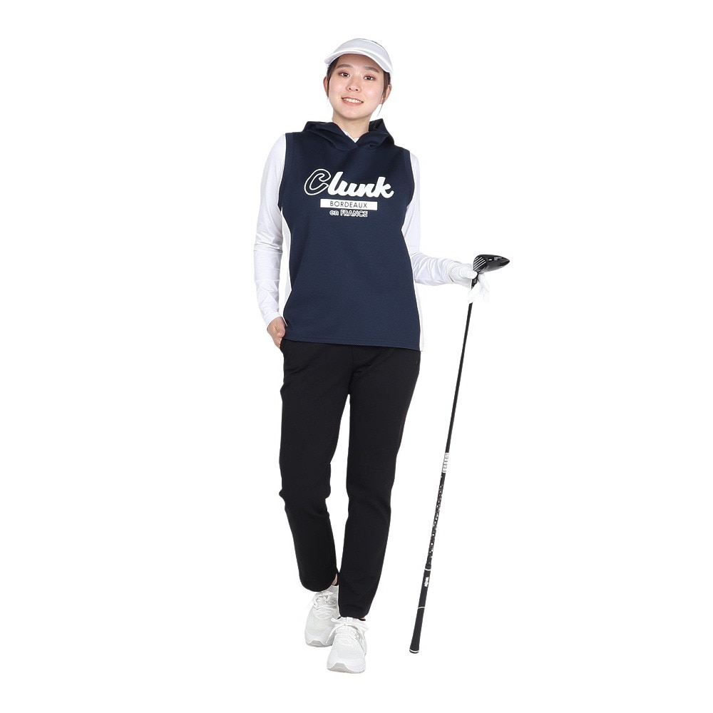 クランク（CLUNK）（レディース）ゴルフウェア ハイストレッチパンツ CL5SUD05 BLK